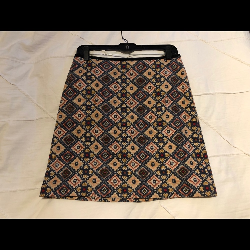 Plaid work skirt